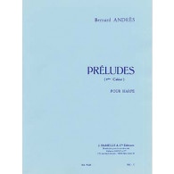 Andres B. Preludes 2ME Cahier Harpe