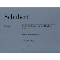 Schubert F. Oeuvres Vol 1 Piano 4 Mains