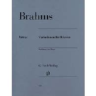Brahms J. Variations Piano