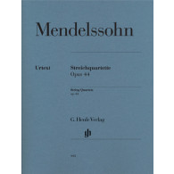 Mendelssohn B. Quatuor A Cordes OP 44