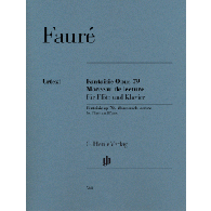 Faure G. Fantaisie OP 79 et Morceau de Lecture Flute