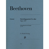 Beethoven L.v. Quatuor A Cordes en Mib Majeur OP 127