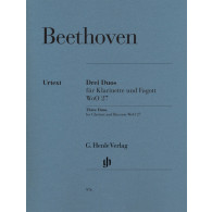 Beethoven L.v. Duos Woo 27 Clarinette et Basson
