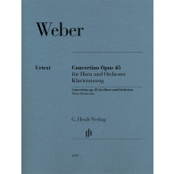 Weber C.m. Concertino OP 45 Cor