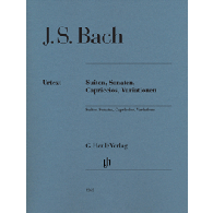 Bach J.s. Suites, Sonates, Capriccios, Variations Piano