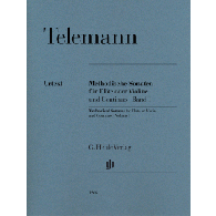 Telemann G.p. Methodical Sonatas Vol 1 Flute OU Violon