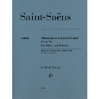 SAINT-SAENS C. Morceau de Concert OP 94 Cor