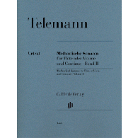 Telemann G.p. Methodical Sonatas Vol 2 Flute OU Violon