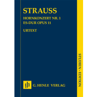 Strauss R. Concerto N°1 OP 11 Cor et Orchestre