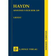 Haydn J. Symphony F Major Hob 1:89 Conducteur