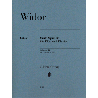 Widor C.m. Suite OP 34 Flute