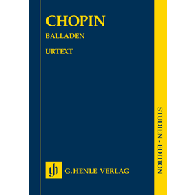 Chopin F. Ballades Piano (poche)