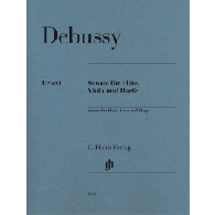Debussy C. Sonate Flute, Alto et Harpe