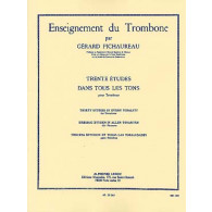 Pichaureau G. 30 Etudes Dans Tous Les Tons Trombone