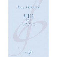 Lebrun E. Suite OP 18 Orgue