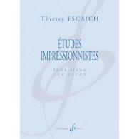 Escaich T. Etudes Impressionnistes Piano