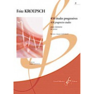 Kroepsch F. 416 Etudes Progressives Vol 2 Clarinette