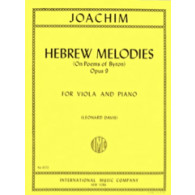 Joachim J. Hebrew Melodies OP 9 Alto