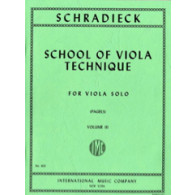 Schradieck H. Ecole de la Technique Vol 3 Alto
