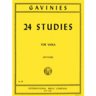 Gavinies P. 24 Etudes Alto