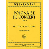 Wieniawski H. Polonaise de Concert OP 4 Violon