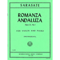 Sarasate P. Romance Andalouse OP 22/1 Violon