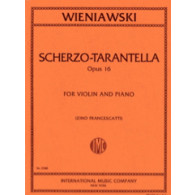 Wieniawski H. Scherzo Tarantella OP 16 Violon