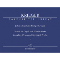 Krieger J.p. Complete Organ And Keyboard Works Vol 1