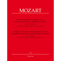 Mozart W.a. Fantaisie et Fugue - Mouvement Sonate 2 Pianos