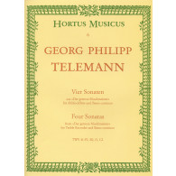 Telemann G.p. Sonate Flute A Bec Alto
