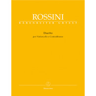 Rossini G. Duettino Pour Violoncelle et Contrebasse