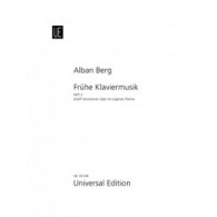 Berg A. Fruhe Klaviermusik Vol 2  Piano