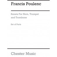 Poulenc F. Sonata Cor, Trompette, Trombone
