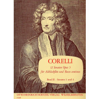 Corelli A. Sonates OP 5 Vol 2 Flute A Bec Alto