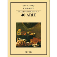 40 Arie Antiche Vol 3 Chant