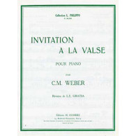 Weber C.m.v. Invitation A la Valse Piano