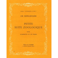 Depelsenaire J.m. Petite Suite Zoologique Clarinette