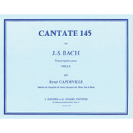 Bach J.s. Cantate 145 Orgue