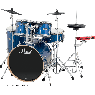 Pearl Epex Hybrid Rock 22 Rhodoid Elctric Blue Sparkle