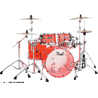 Pearl Crystal Beat - Ruby Red CRB504PC-731