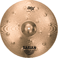 Sabian 418BCX Crash B8X 18" Ballistic