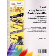Dutronc J./lanzmann J./segalen A. IL Est Cinq Heures Paris S'eveille Flute