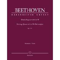 Beethoven L.v. Streichquartett OP 130