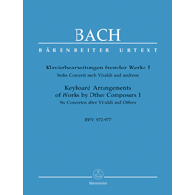 Bach J.s. Concertos D'apres Vivaldi et Autres  Piano