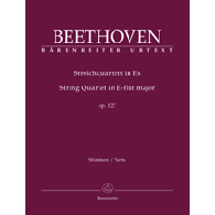 Beethoven L. Quatuor A Cordes en Mib Majeur OP 127