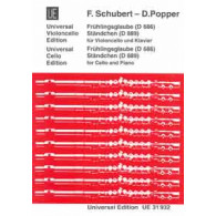Schubert F. / Popper D. Fruhlingsglaube - Standchen Violoncelle