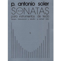 Soler P.a. Sonatas Vol 5 Piano