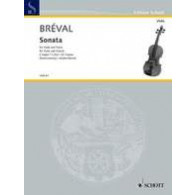 Breval J.b. Sonata DO Majeur Alto