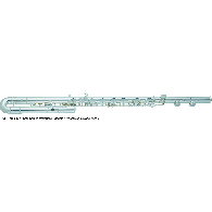 Flute Altus AS823E Basse Argent